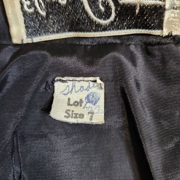 Vintage 60s Eloise Curtis For Happenstance Black Velvet Beaded Bolero Jacket S - Picture 7 of 13